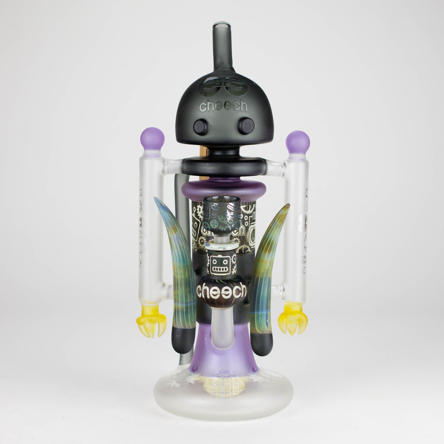 Cheech | 12″ AI Bubble Bot Deluxe  bong – CHE‑30x