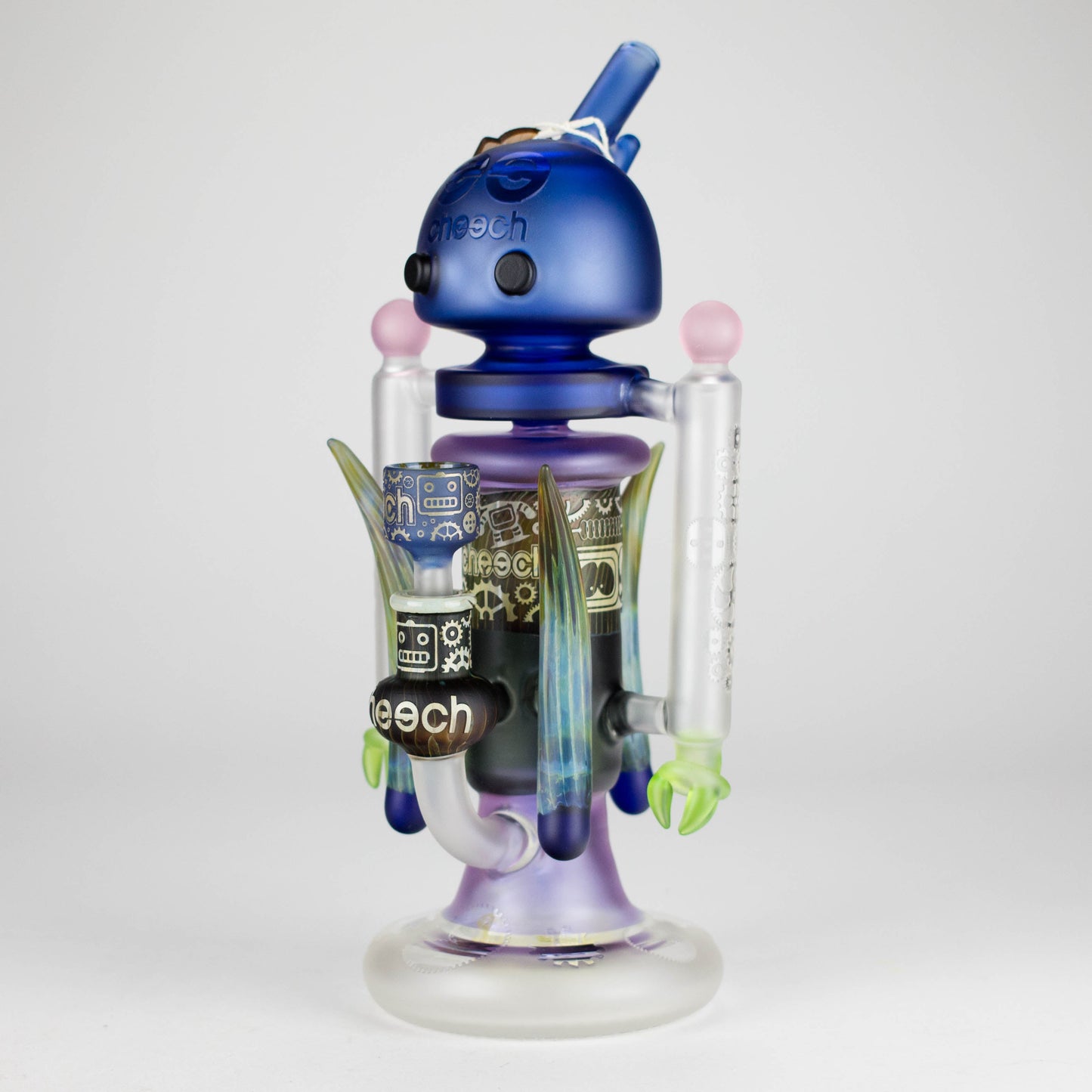 Cheech | 12″ AI Bubble Bot Deluxe  bong – CHE‑30x