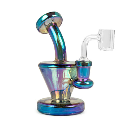 Red Eye Tek® | 5.5" Tall Metallic Terminator Finish Quantum Concentrate Rig