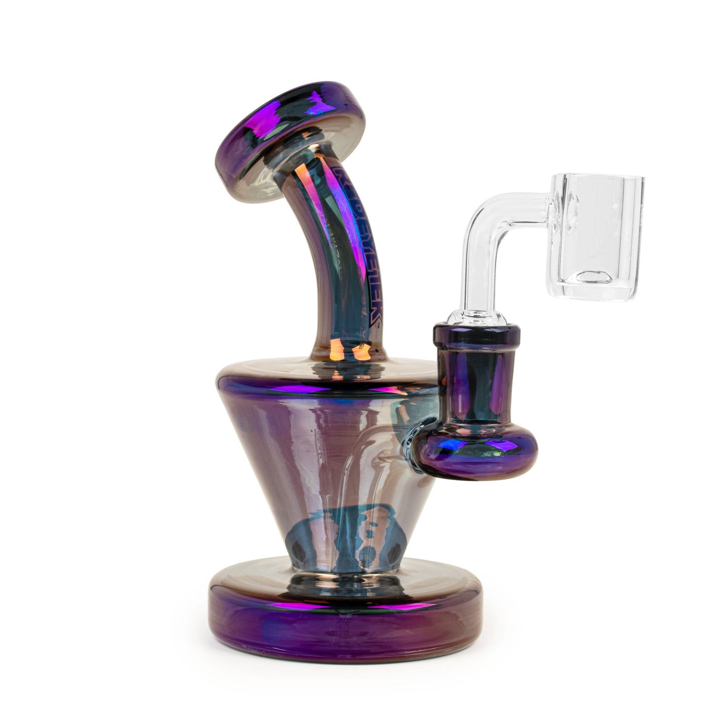 Red Eye Tek® | 5.5" Tall Metallic Terminator Finish Quantum Concentrate Rig