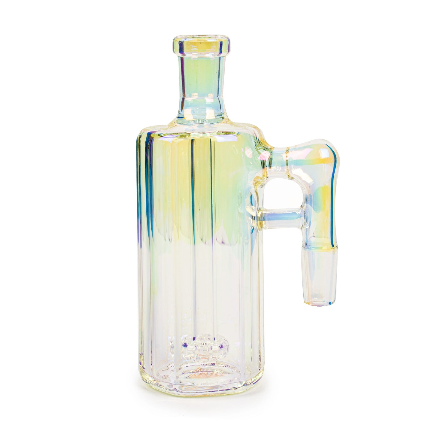 Red Eye Tek® | Metallic Terminator Finish 14mm 90 Degree Hex Tube Ash Catcher W/UFO Perc