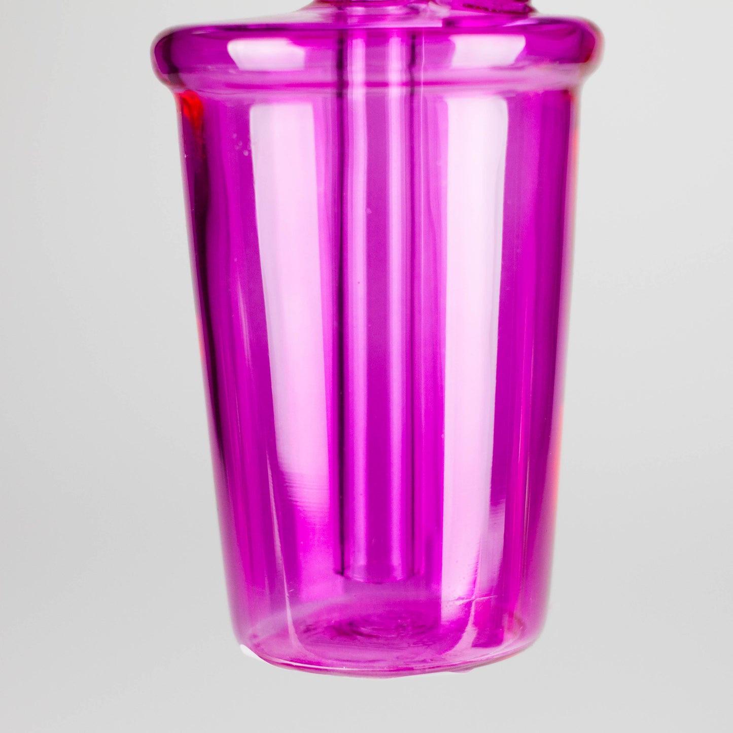 5" Coffee Cup Oil Bong – Neon Galactic Glow Design [PIP668]