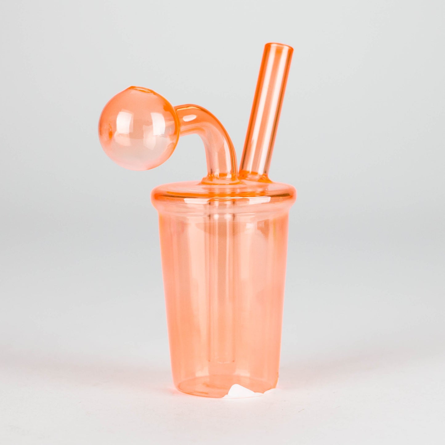 5" Coffee Cup Oil Bong – Neon Galactic Glow Design [PIP668]