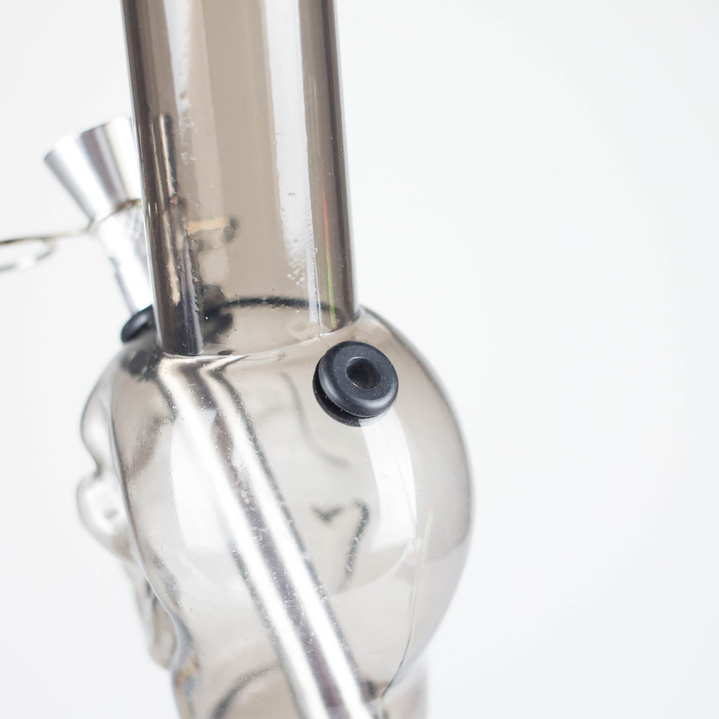 Acrylic 8" Skull Shape Water Pipe – [PIP2847]