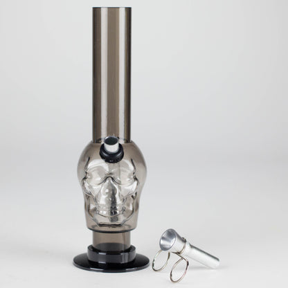 Acrylic 8" Skull Shape Water Pipe – [PIP2847]
