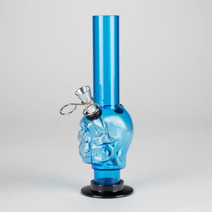 Acrylic 8" Skull Shape Water Pipe – [PIP2847]