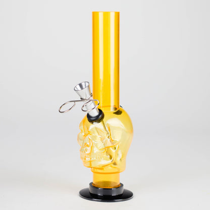 Acrylic 8" Skull Shape Water Pipe – [PIP2847]