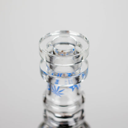 6.5" Gorillux Glow in the dark Glass Bong