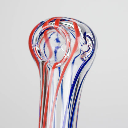 4.5" Line Soft Glass Handpipe – Colorful, Lightweight & Portable