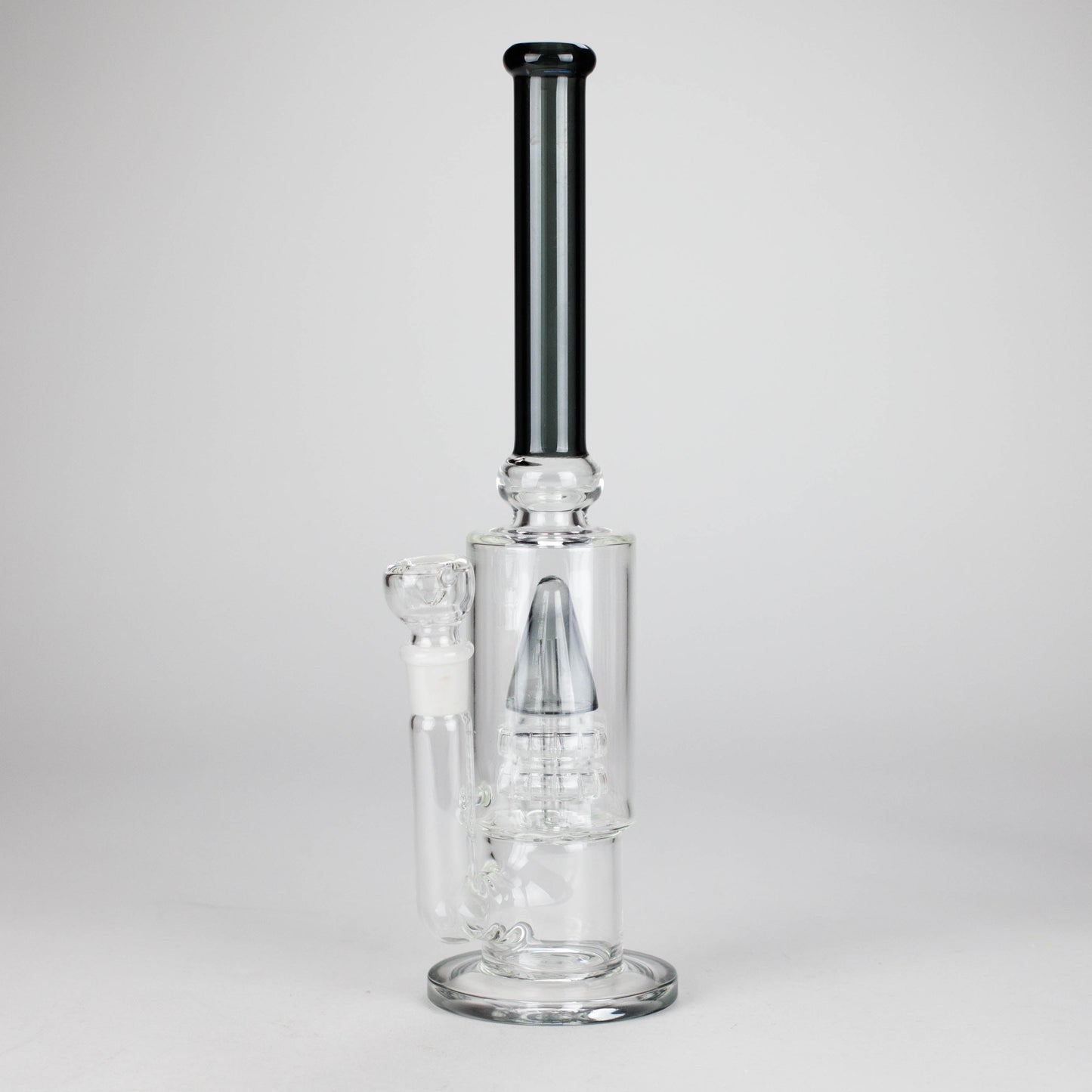 13" Sawar T Glass Water Pipe – Precision Filtration with Sleek Design