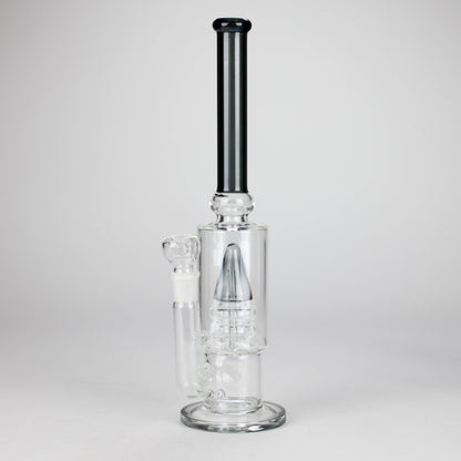 13" Sawar T Glass Water Pipe – Precision Filtration with Sleek Design