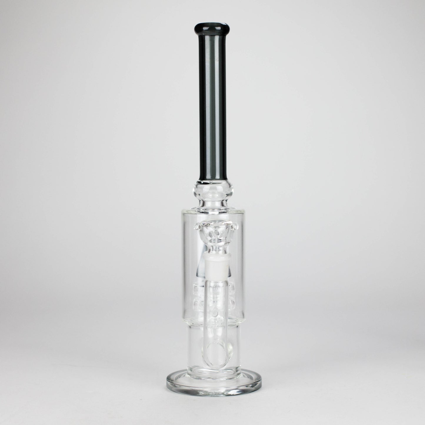 13" Sawar T Glass Water Pipe – Precision Filtration with Sleek Design