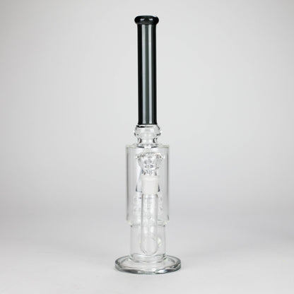 13" Sawar T Glass Water Pipe – Precision Filtration with Sleek Design