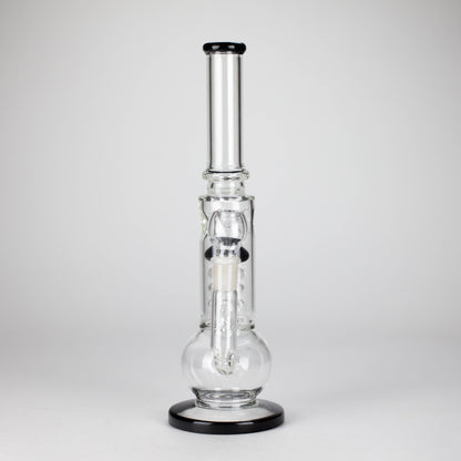 14" Percolator Bong – Sleek Design with 18mm Bowl Joint for Smooth Filtration