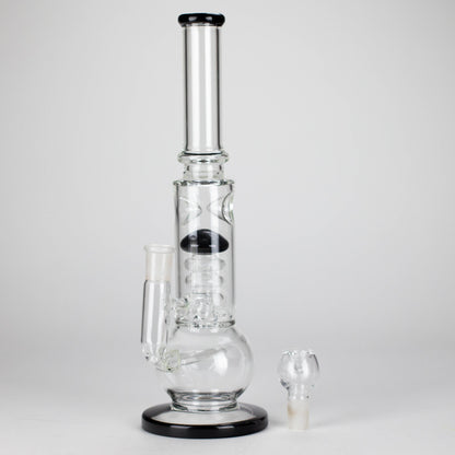 14" Percolator Bong – Sleek Design with 18mm Bowl Joint for Smooth Filtration