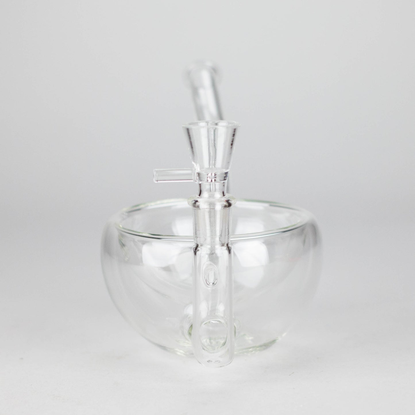 Clear Katora Water Pipe – Unique Bowl-Style Design with 14mm Joint