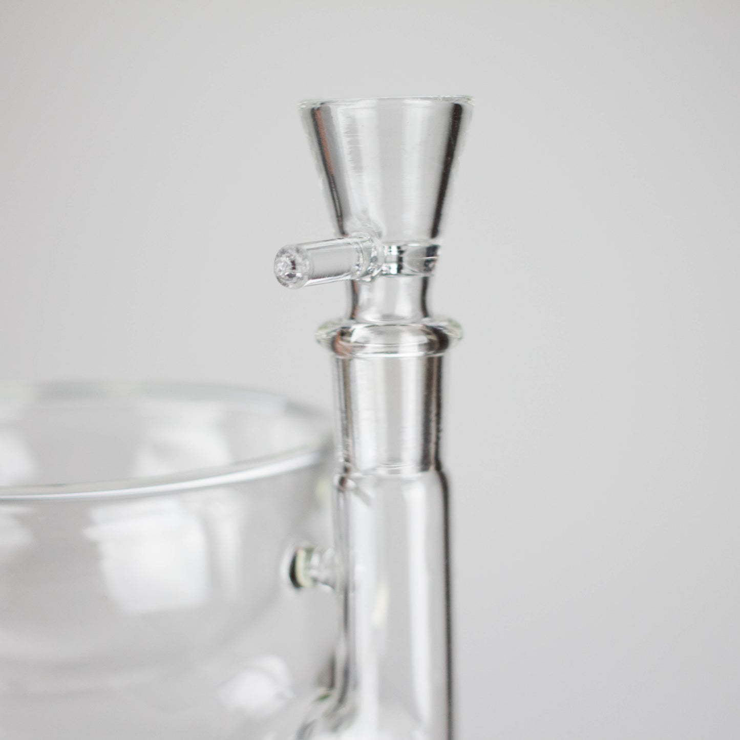 Clear Katora Water Pipe – Unique Bowl-Style Design with 14mm Joint