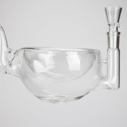 Clear Katora Water Pipe – Unique Bowl-Style Design with 14mm Joint