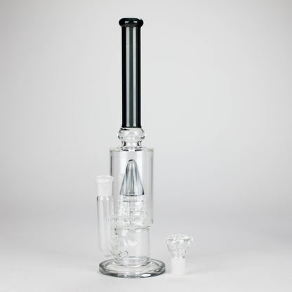 13" Sawar T Glass Water Pipe – Precision Filtration with Sleek Design