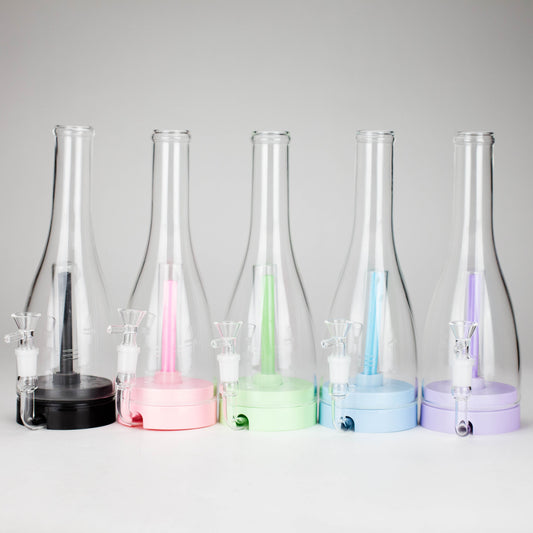 12" Easy-Clean Bird Bong – Removable Percolator | 14mm Bowl Joint