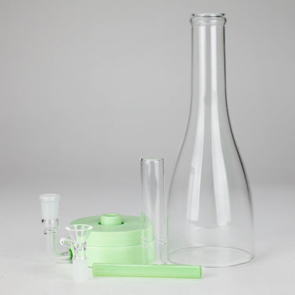 12" Easy-Clean Bird Bong – Removable Percolator | 14mm Bowl Joint