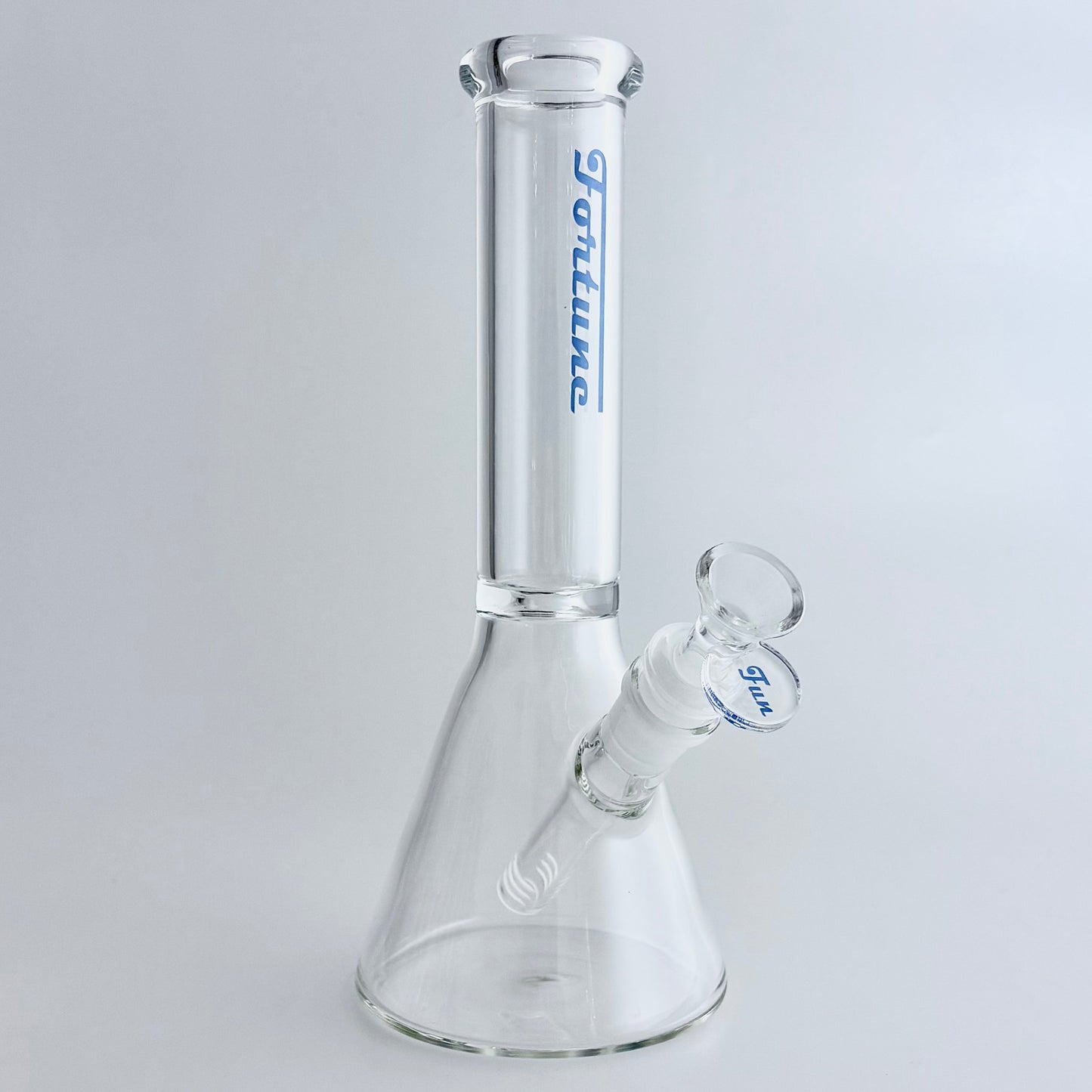 Fortune | 10" Clear Beaker Glass Bong – 5mm Thick
