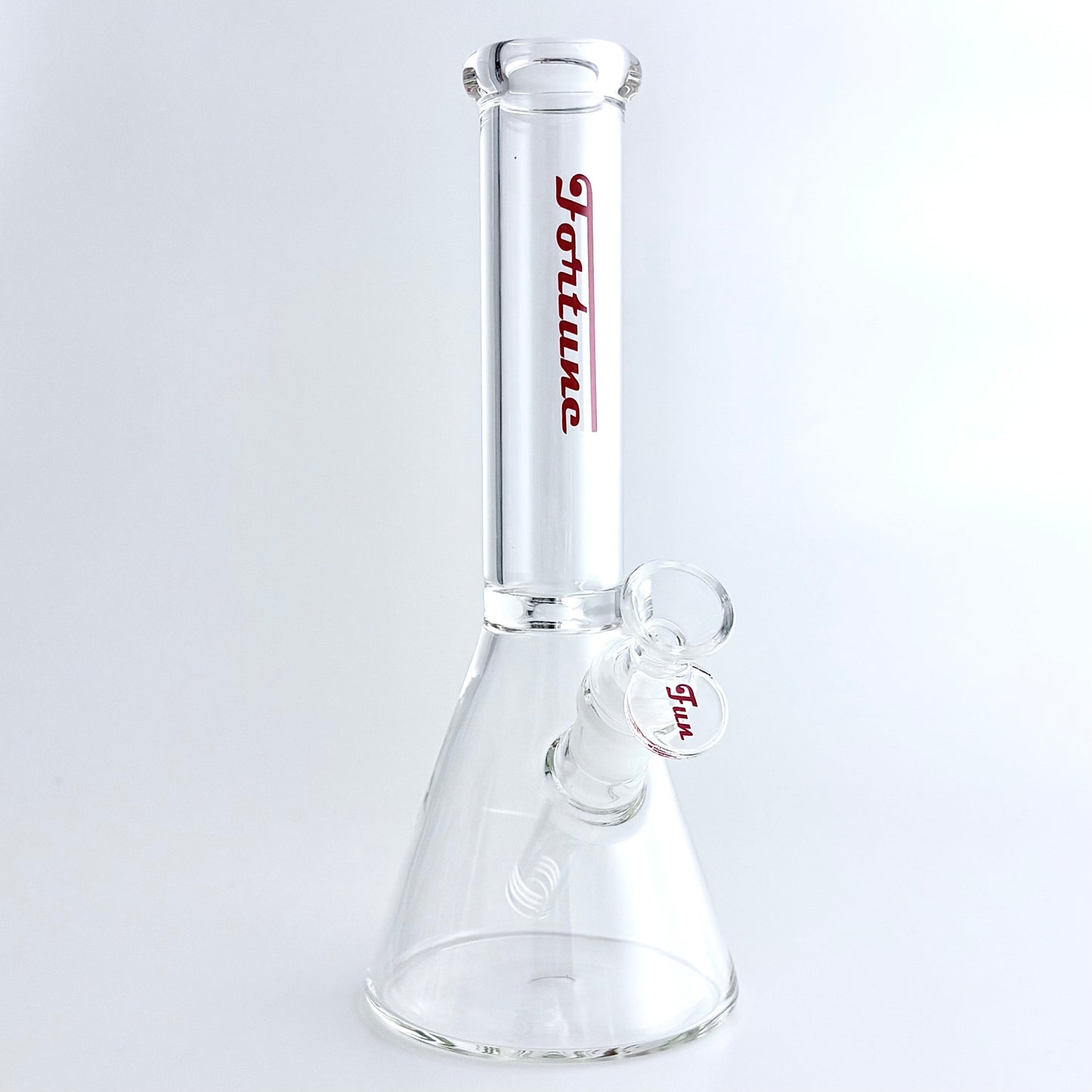Fortune | 10" Clear Beaker Glass Bong – 5mm Thick