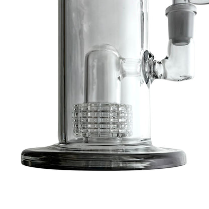 10" Electroplated With Perc Glass Bong