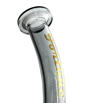 10" Electroplated With Perc Glass Bong