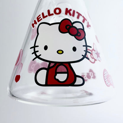 10" 5mm HK Design Glass Beaker Bong