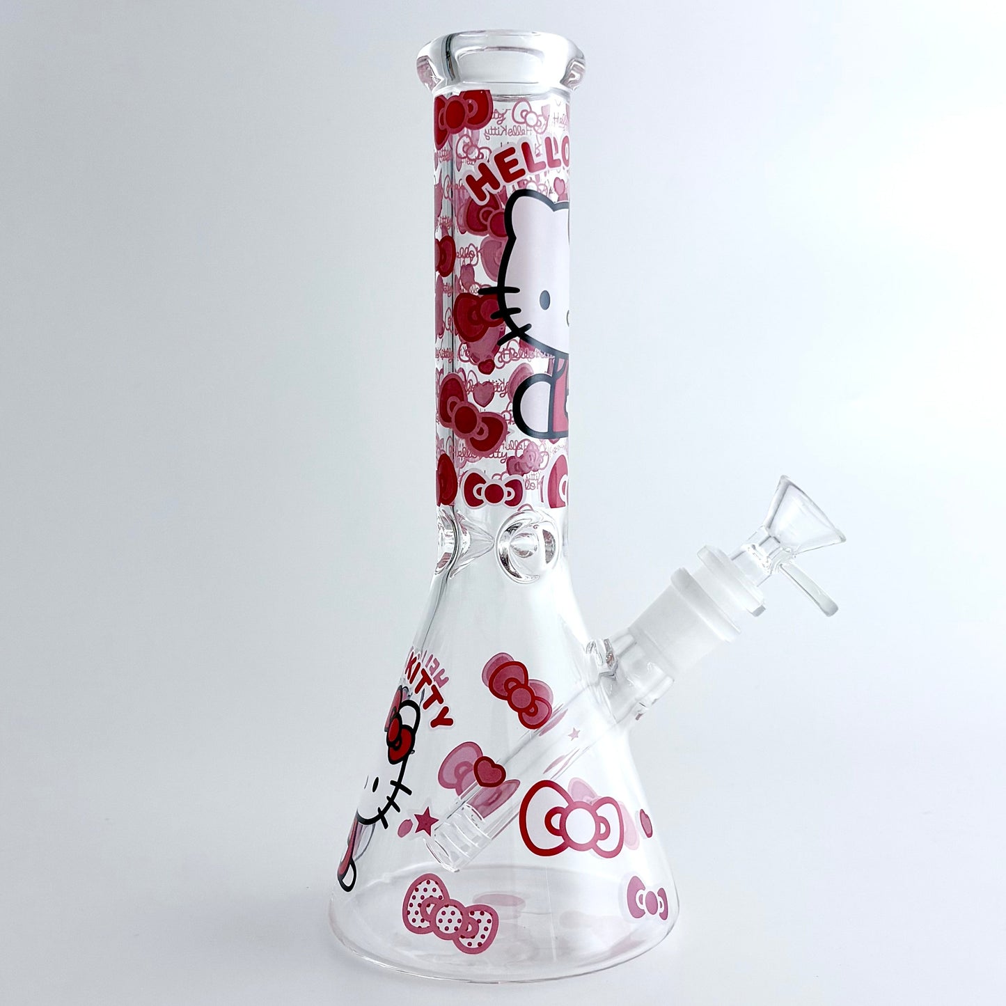 10" 5mm HK Design Glass Beaker Bong