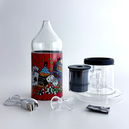 Electric Lamp Bong Set-Jackpot