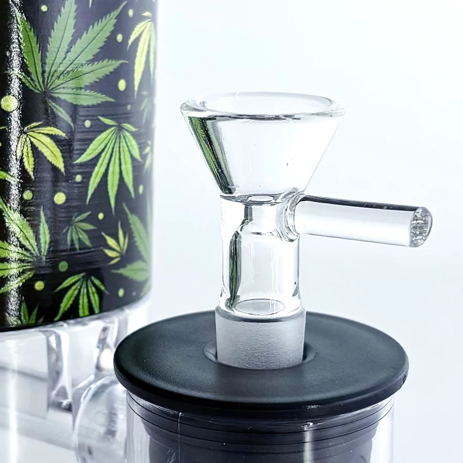 Electric Lamp Bong Set-Leaf