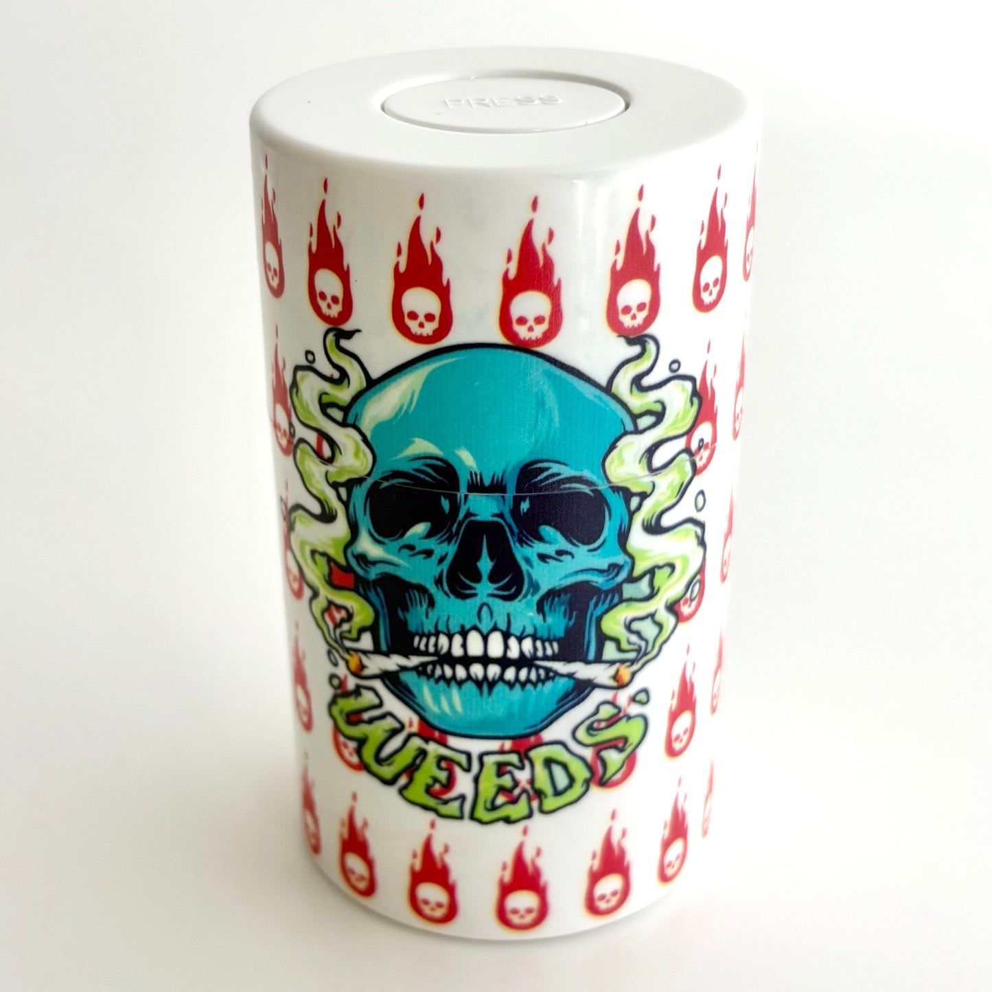 Smoking Skull Accessory Gift Set