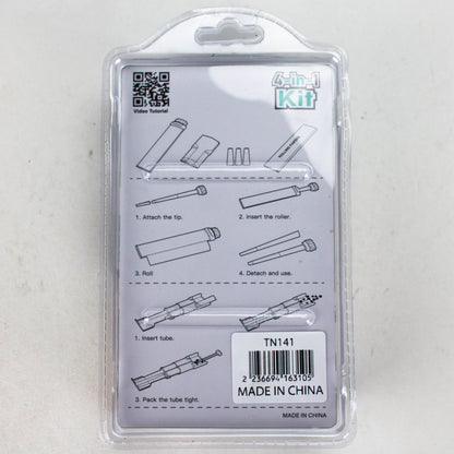 4-in-1 Paper Roller Set – Includes Roller, Rolling Papers, Tips & Tray