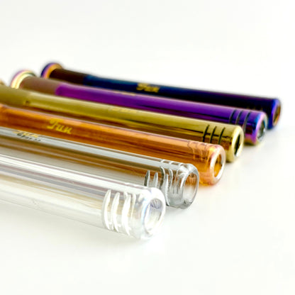 Fortune | Electroplate 5-1/2" Downstem With Gold Logo