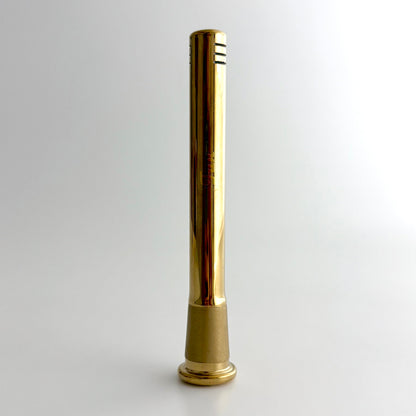 Fortune | Electroplate 5-1/2" Downstem With Gold Logo