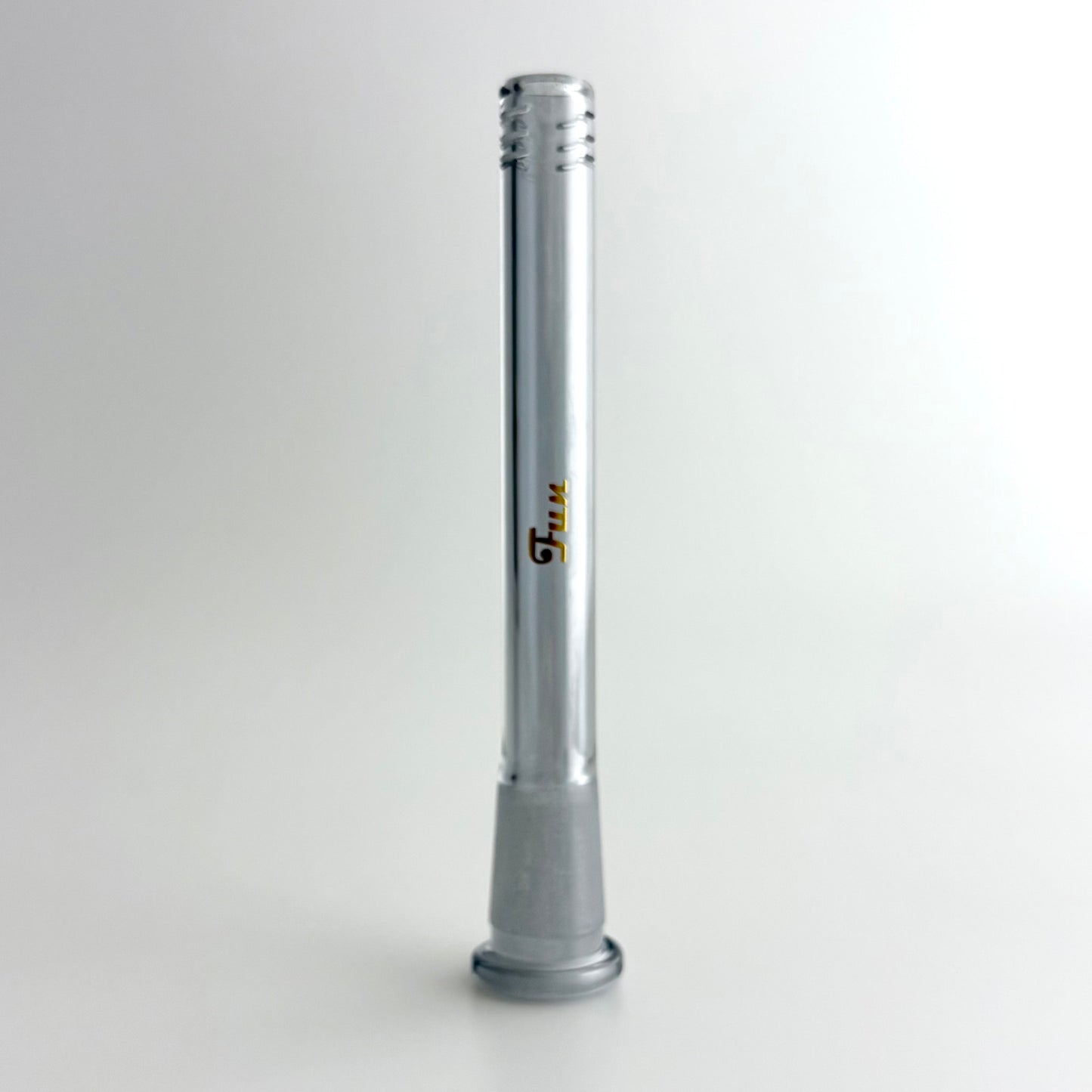 Fortune | Electroplate 5-1/2" Downstem With Gold Logo