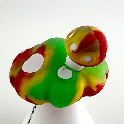 Fortune | 5" Mushroom Silicone Bong