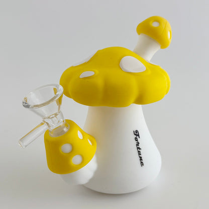 Fortune | 5" Mushroom Silicone Bong