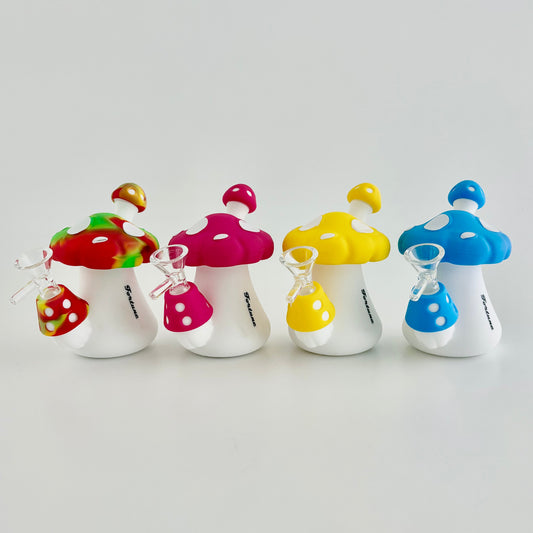 Fortune | 5" Mushroom Silicone Bong