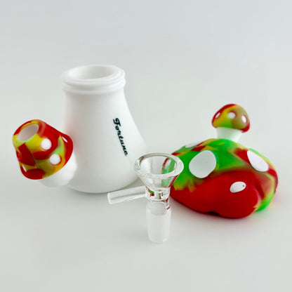 Fortune | 5" Mushroom Silicone Bong