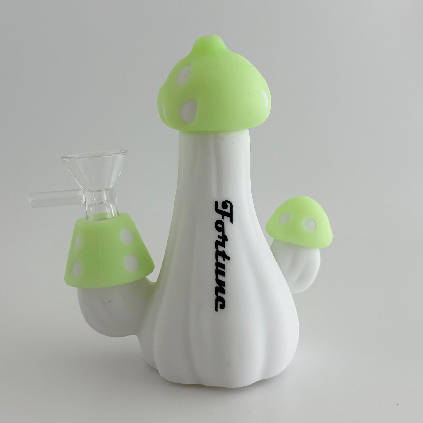 Fortune | 5" Mushroom Silicone Waterpipe