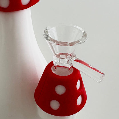 Fortune | 5" Mushroom Silicone Waterpipe