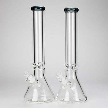 16 inch 9mm Beaker base glass bong [C4112-B+CC268]
