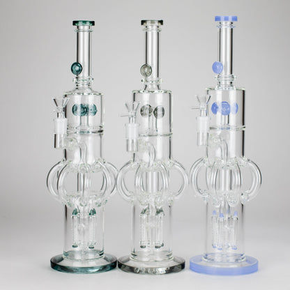 16″ Octopus Recycler Glass Bong – 5MM Thick (C1578)