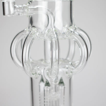 16″ Octopus Recycler Glass Bong – 5MM Thick (C1578)