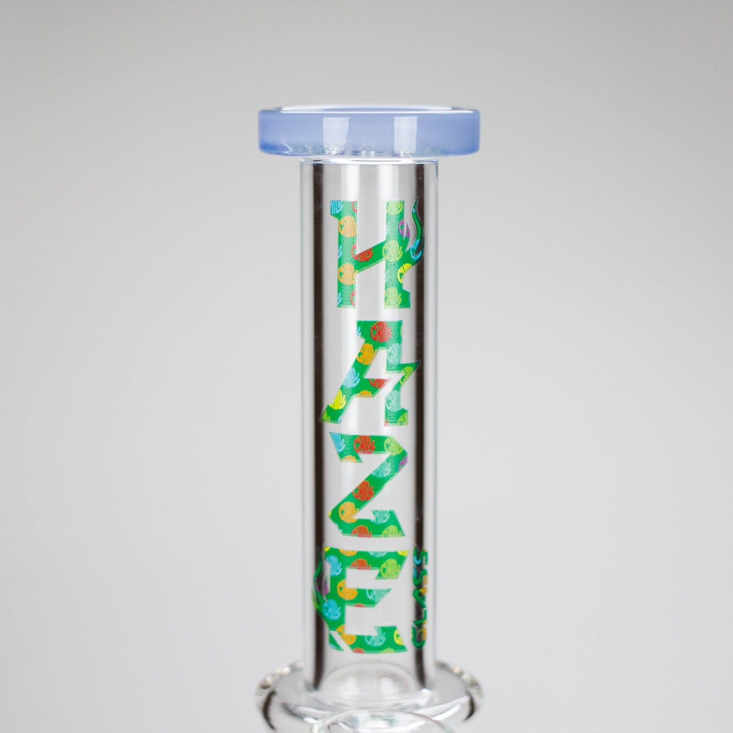 Haze | 8.5″ Colorful Chill Rig – Jade Blue (Mini-K)