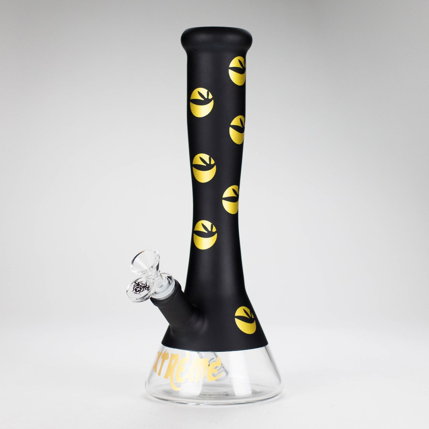 Xtreme | 13″ 7mm Vase Shape Beaker Bong with Window – (XTR-1009)