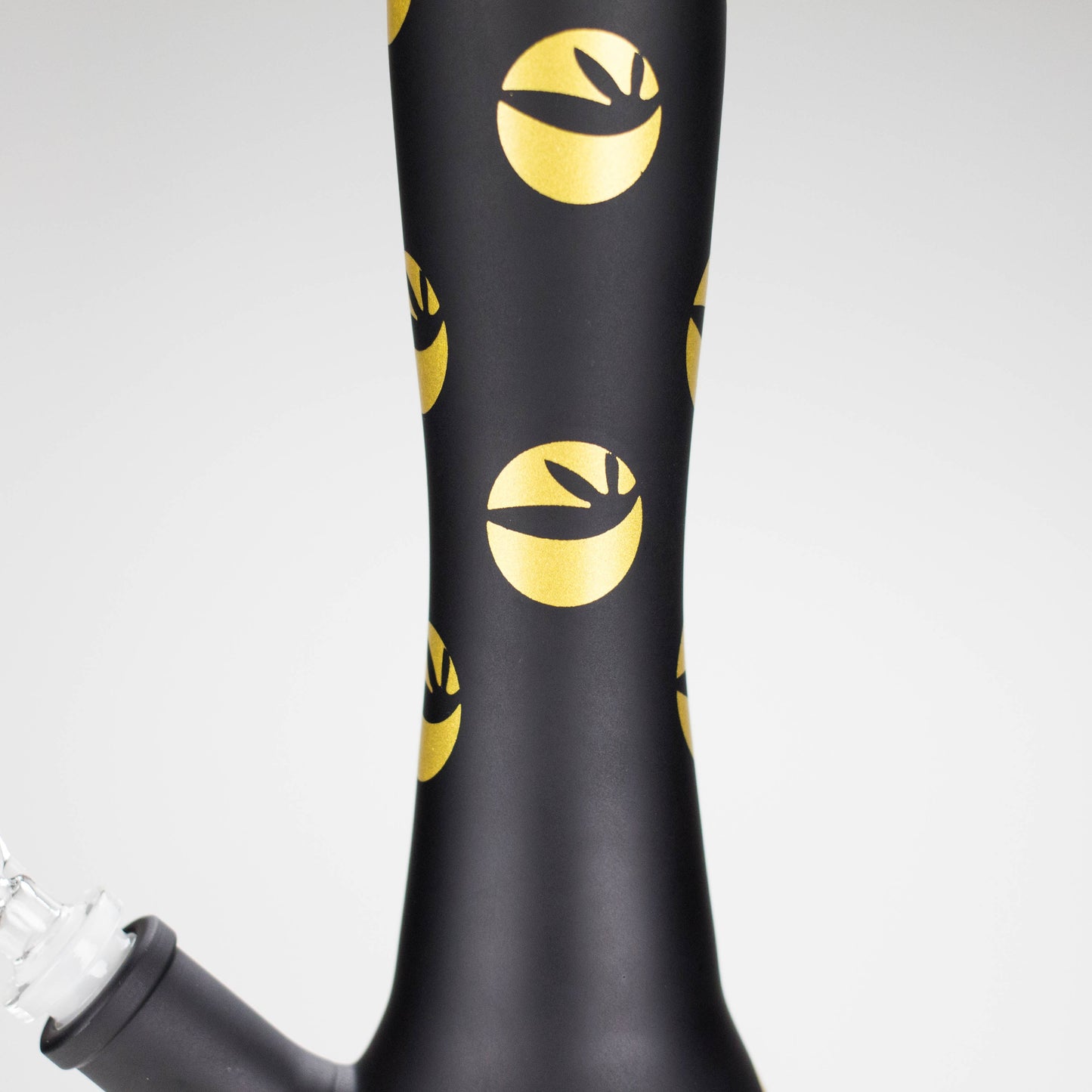 Xtreme | 13″ 7mm Vase Shape Beaker Bong with Window – (XTR-1009)